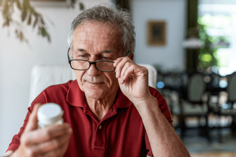Patient reviewing health records